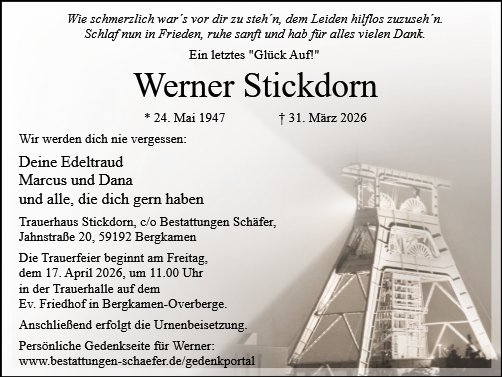 Werner Stickdorn