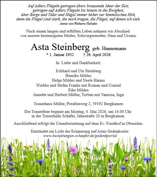 Asta Steinberg