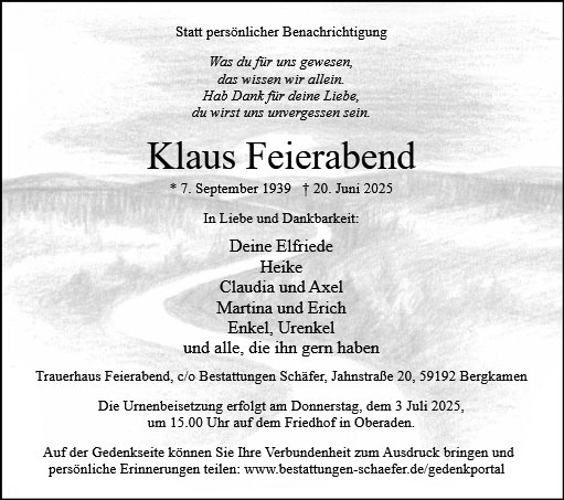 Klaus Feierabend