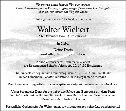 Walter Wichert