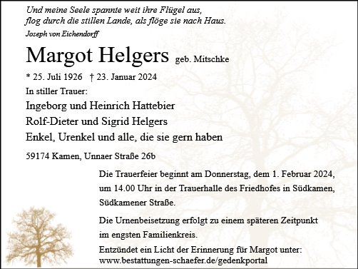 Margot Helgers