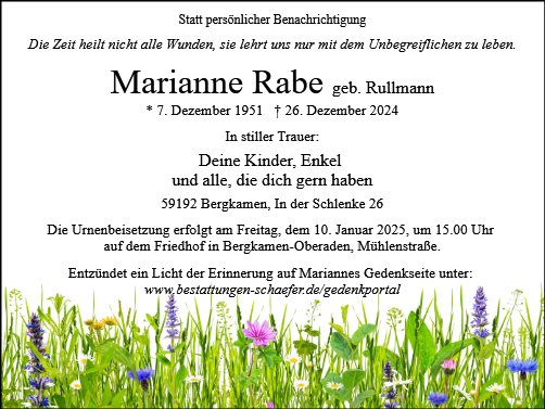 Marianne Rabe