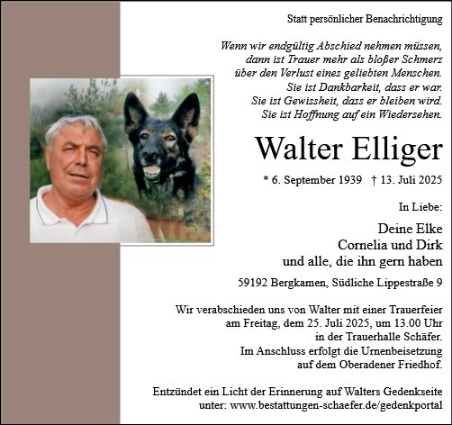 Walter Elliger