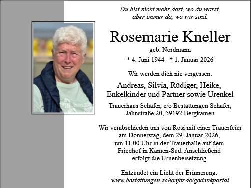 Rosemarie Kneller