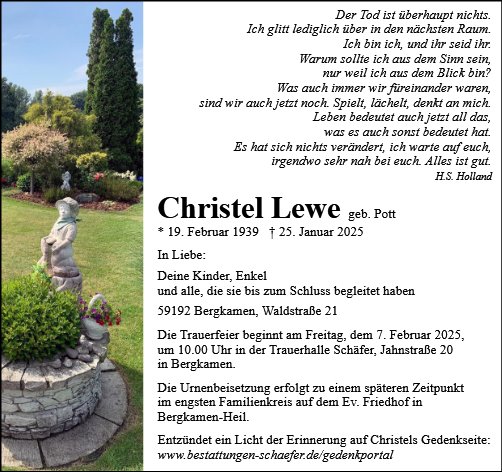 Christel Lewe