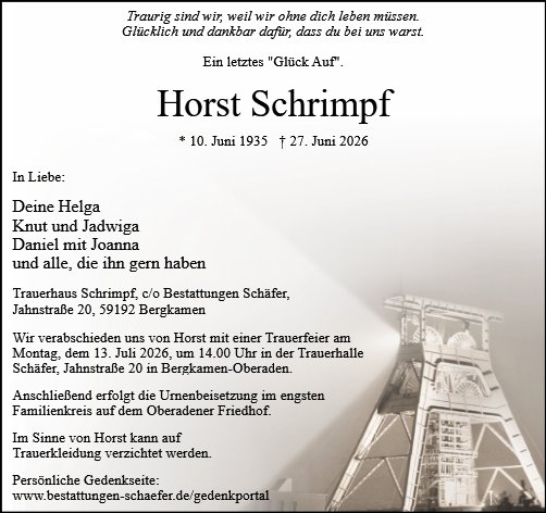 Horst Schrimpf