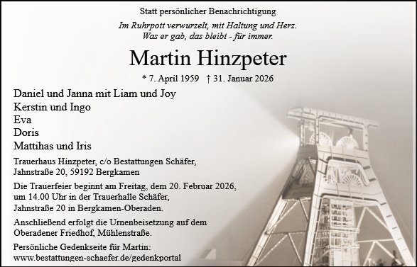 Martin Hinzpeter