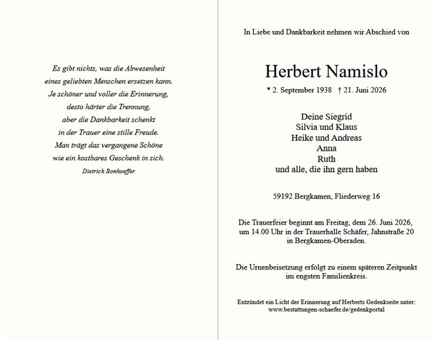 Herbert Namislo