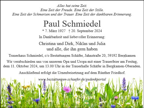 Paul Schmiedel