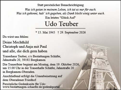 Udo Teuber