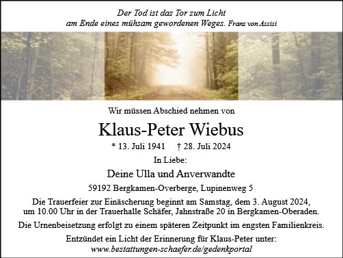 Klaus Peter Wiebus