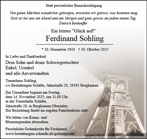 Ferdinand Sohling