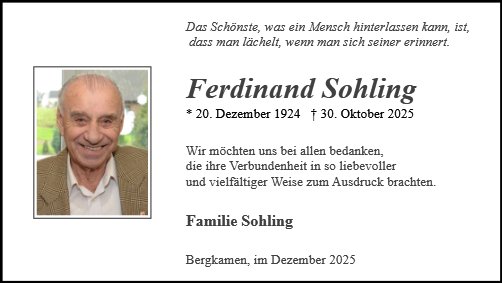 Ferdinand Sohling