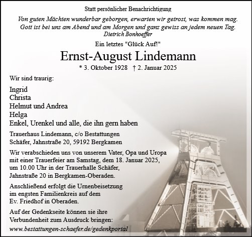 Ernst-August Lindemann