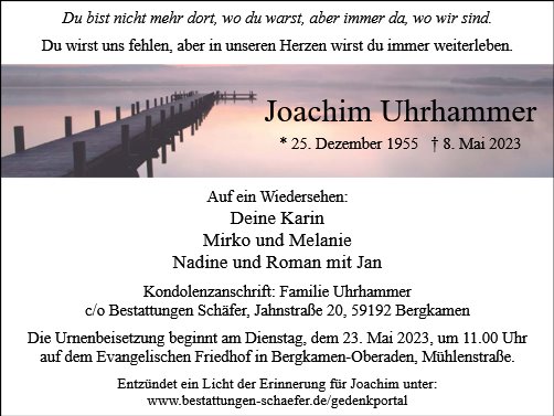 Joachim Uhrhammer