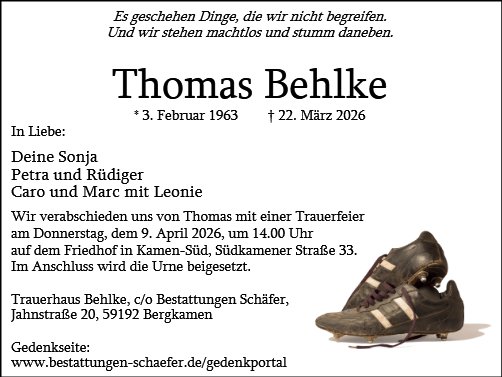 Thomas Behlke