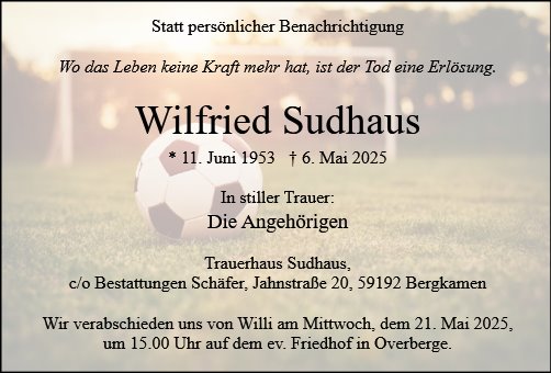 Wilfried Sudhaus