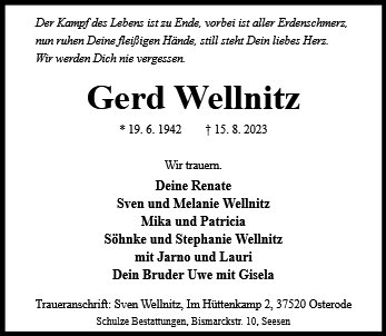 Gerd Wellnitz