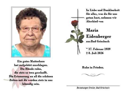 Maria Eidenberger