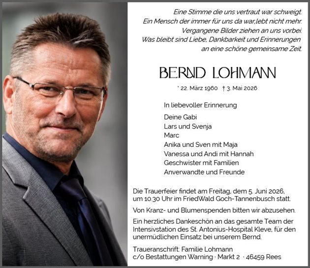 Bernhard Lohmann