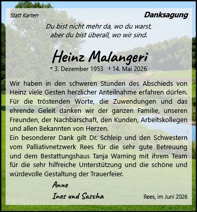 Heinz Malangeri