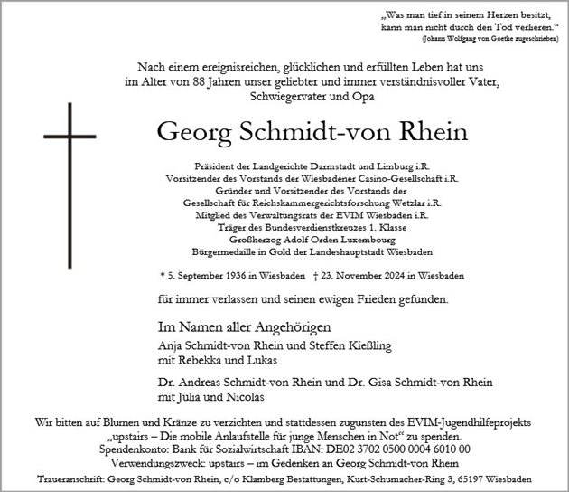 Georg Schmidt- von Rhein