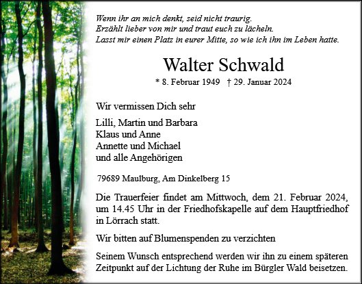 Walter Schwald