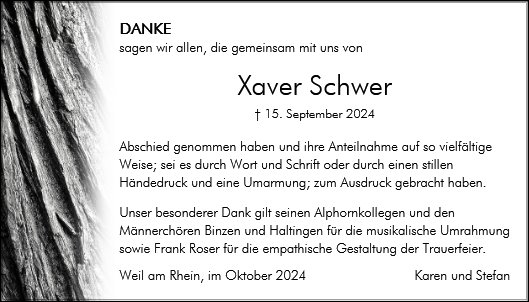 Xaver Schwer