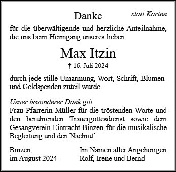 Max Itzin