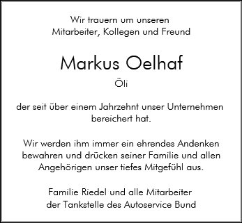 Markus Oelhaf