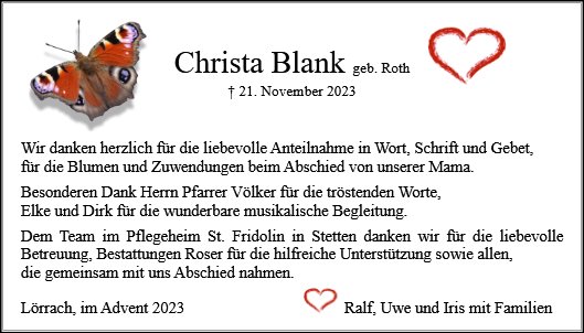 Christa Blank