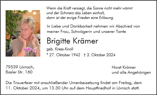 Brigitte Krämer