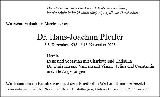 Hans-Joachim Pfeifer