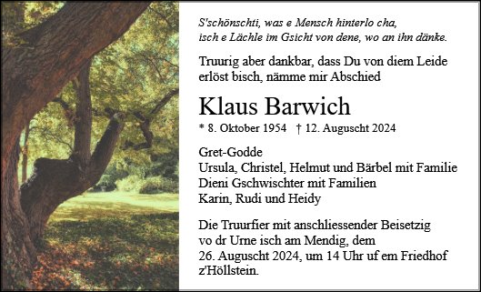 Klaus Barwich