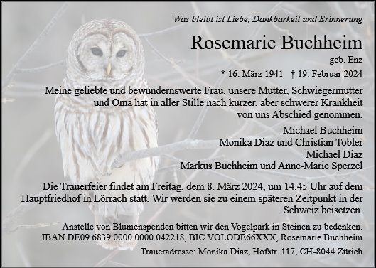 Rosemarie Buchheim