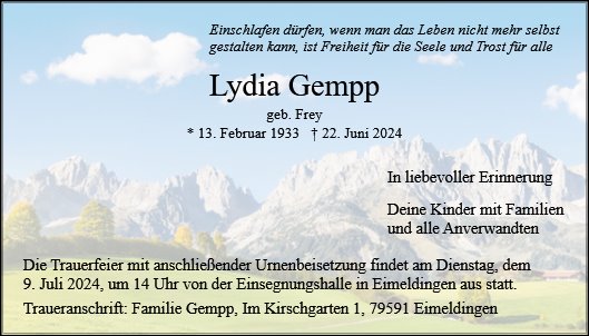 Lydia Gempp