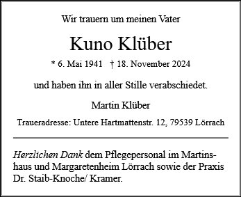 Kuno Klüber