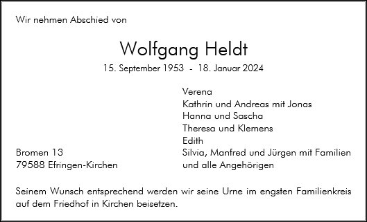 Wolfgang Heldt