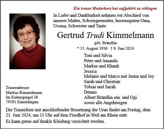 Gertrud Kimmelmann