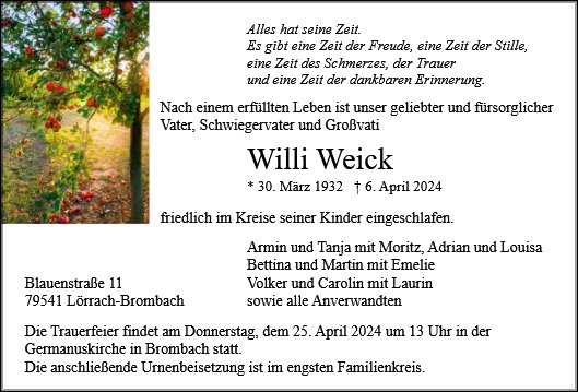 Willi Weick