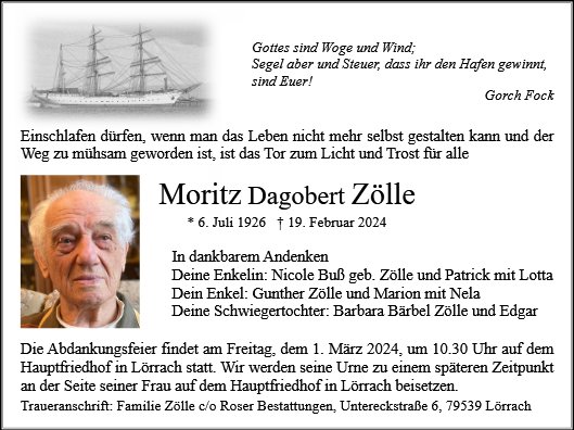 Moritz Zölle