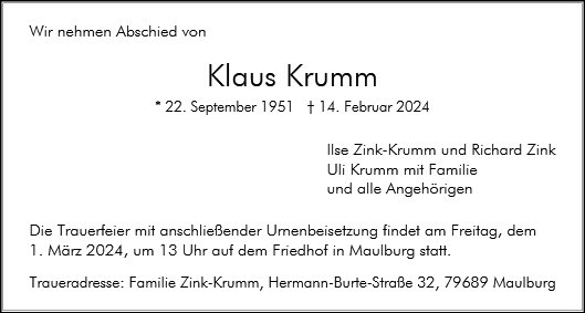 Klaus Krumm