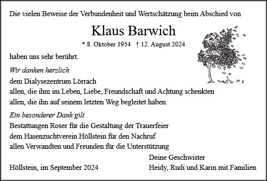 Klaus Barwich