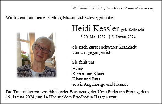 Heidi Kessler