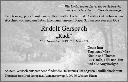 Rudolf Gerspach
