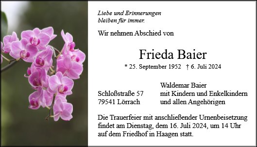 Frieda Baier