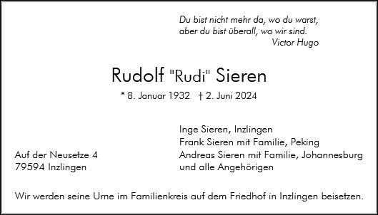 Rudolf Sieren