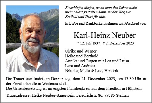 Karl Heinz Neuber