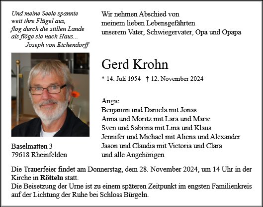 Gerhard Krohn