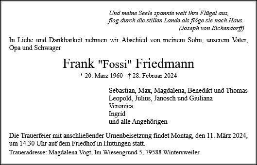 Frank Friedmann
